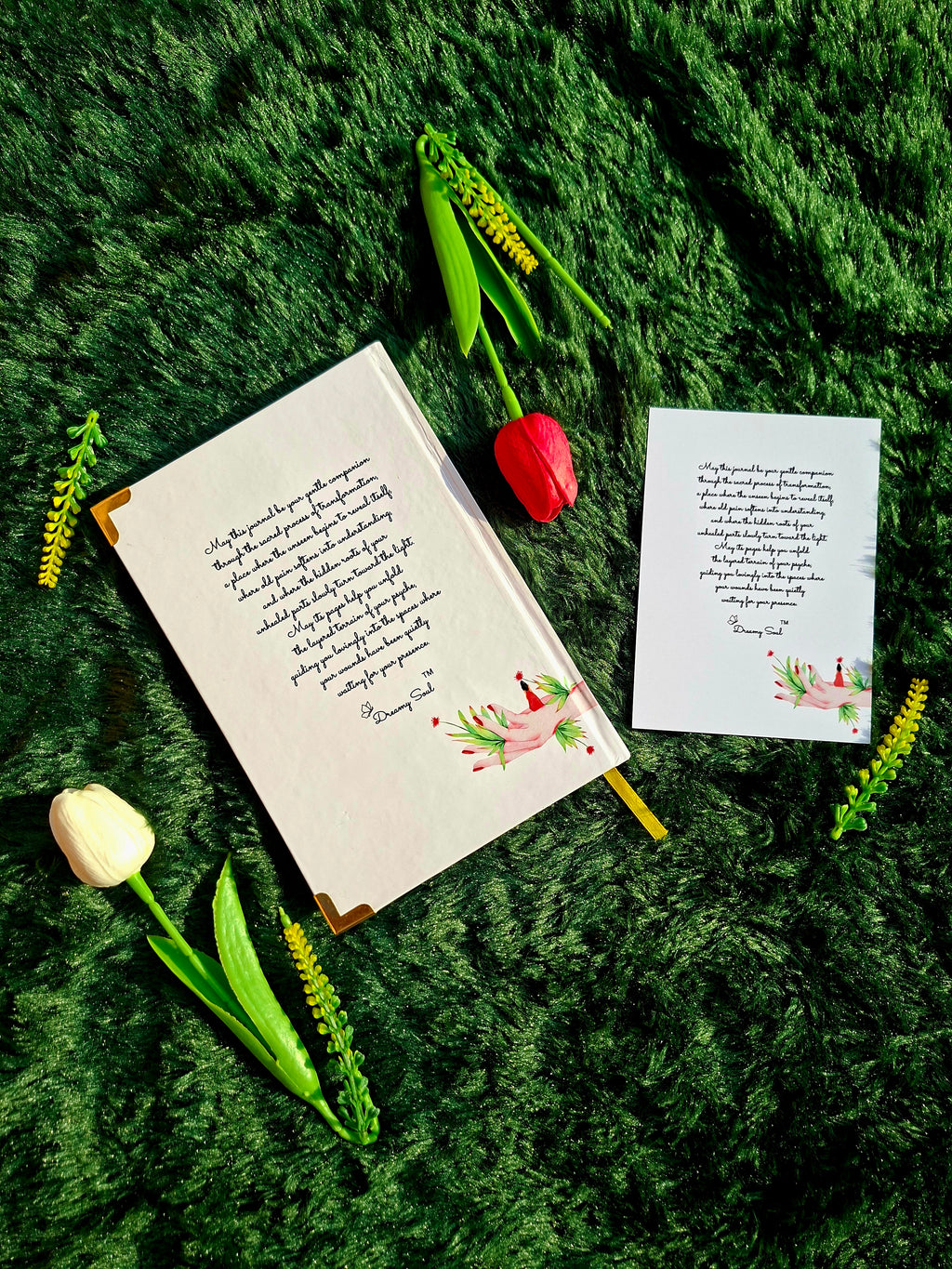 Unfolding Metamorphosis - Executive Diary + Affirmation & Meditation Cards