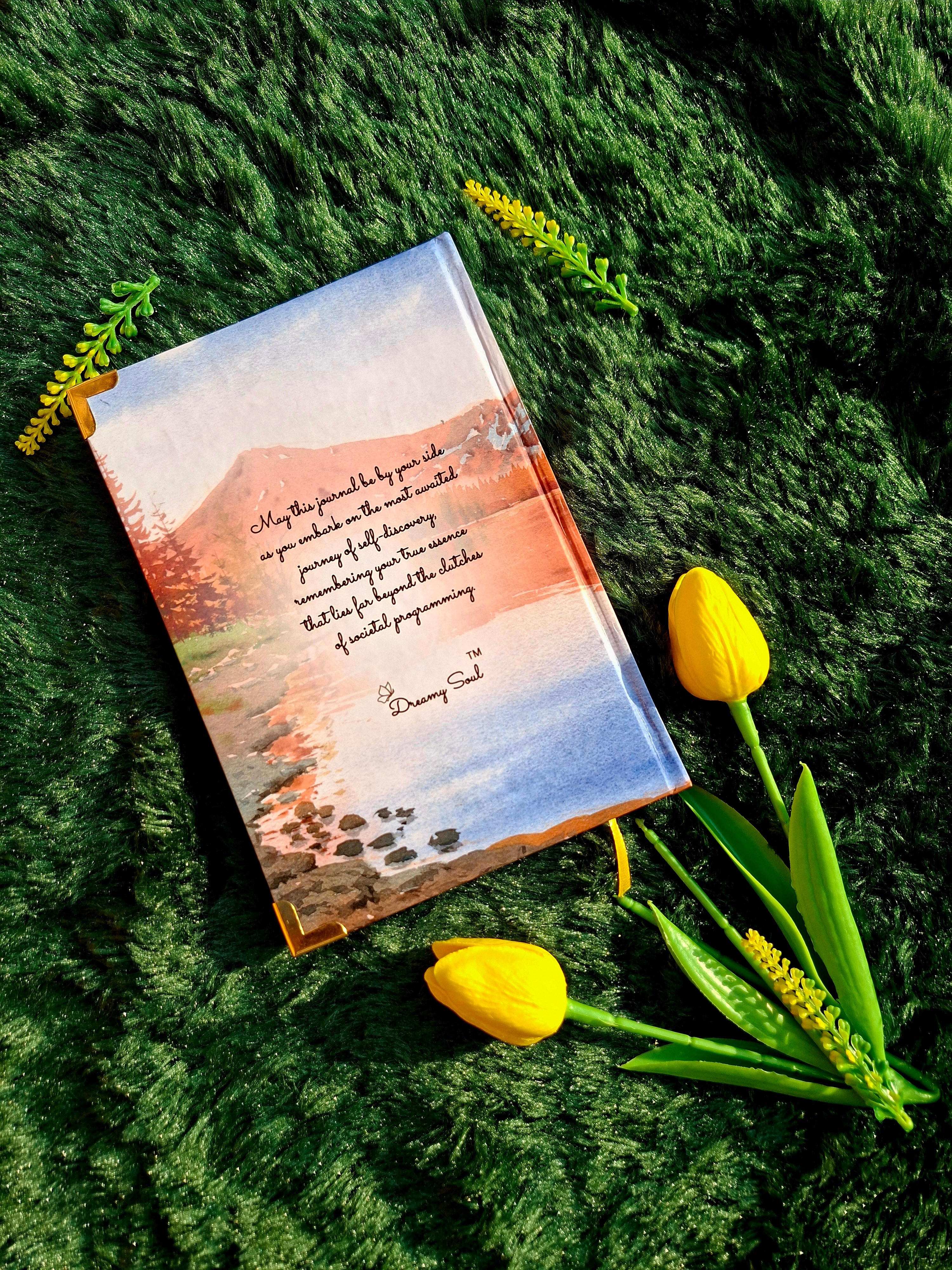 A Journey of Self Discovery - Diary (A5 Size) + Affirmation & Meditation Cards