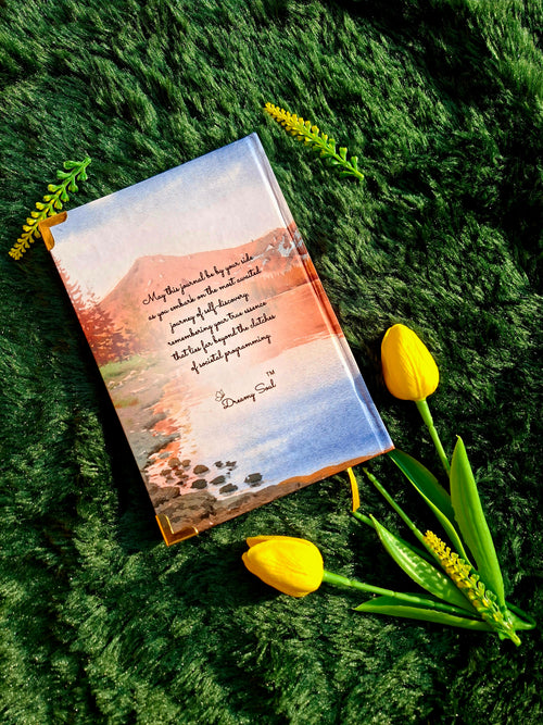 A Journey of Self Discovery - Diary (A5 Size) + Affirmation & Meditation Cards