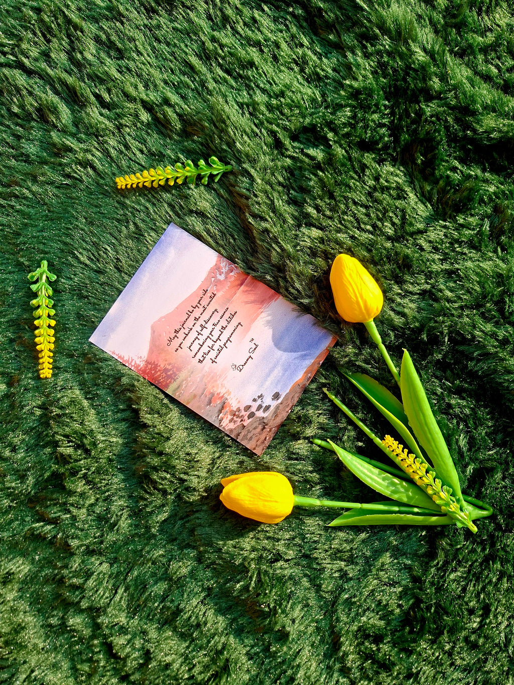 A Journey of Self Discovery - Diary (A5 Size) + Affirmation & Meditation Cards