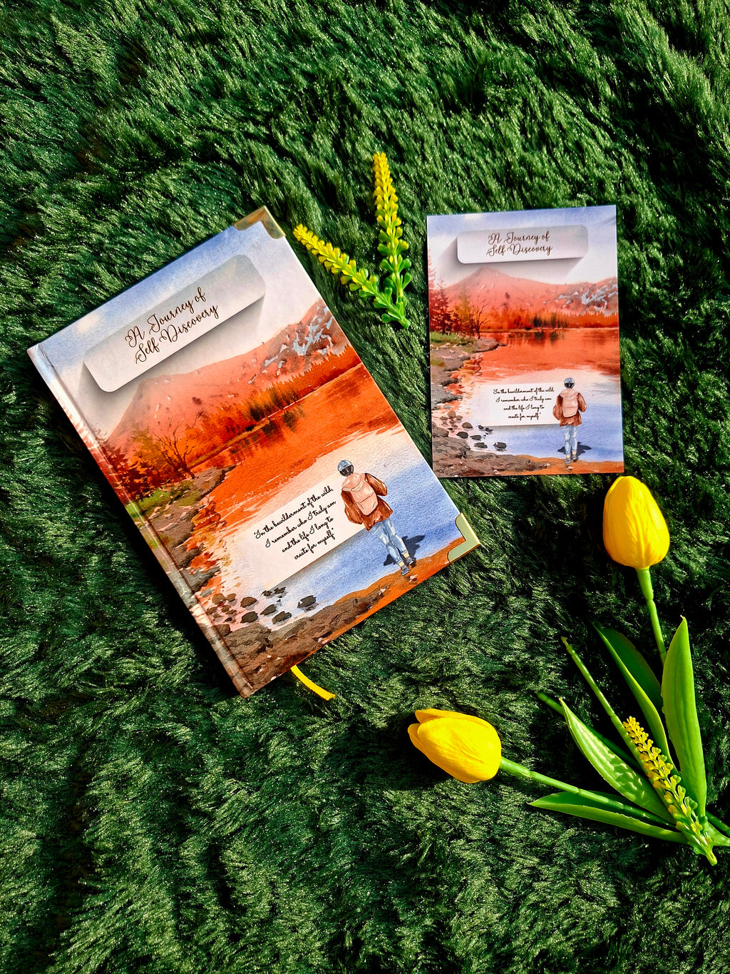 A Journey of Self Discovery - Executive Diary + Affirmation & Meditation Cards