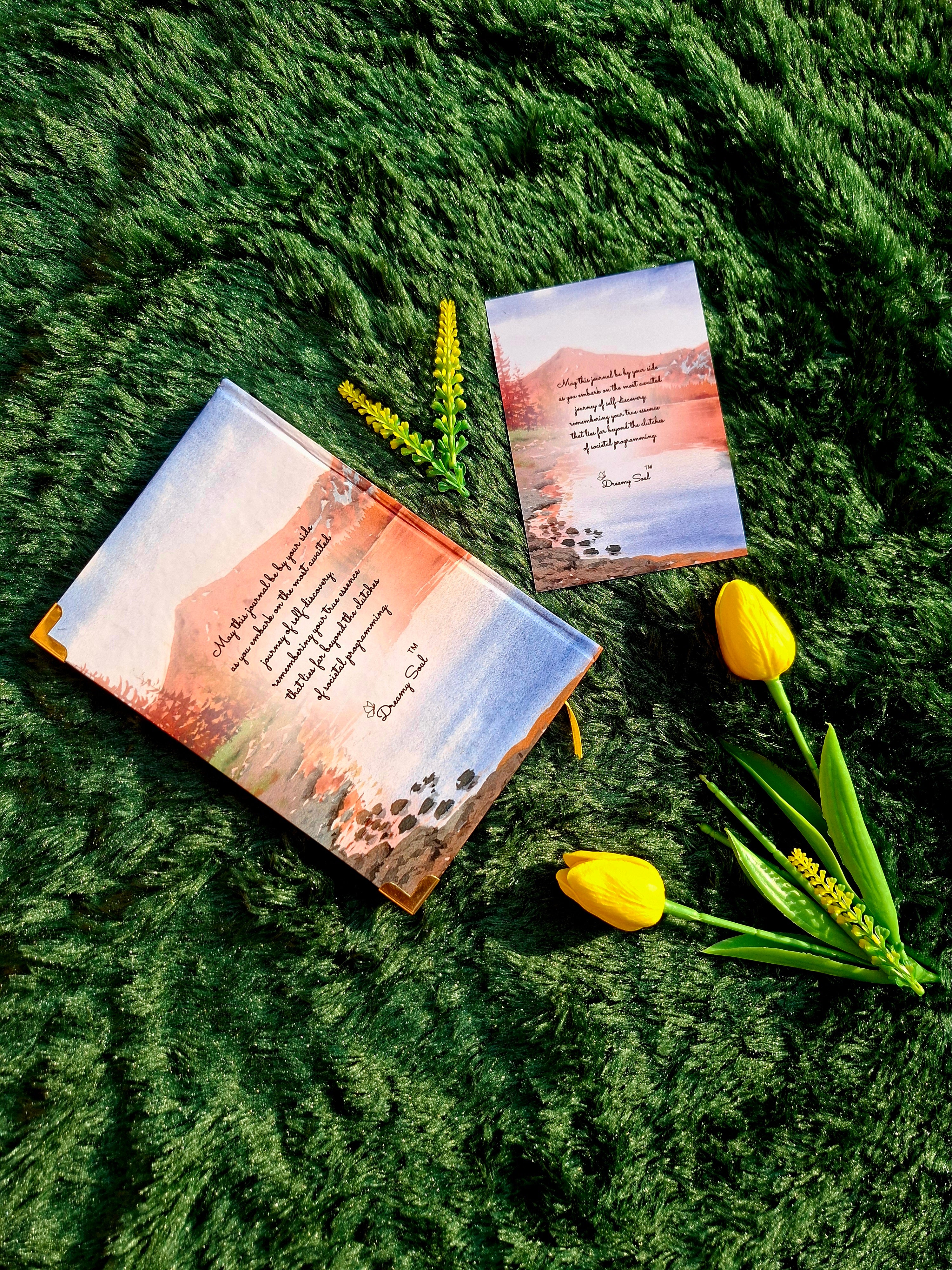 A Journey of Self Discovery - Executive Diary + Affirmation & Meditation Cards