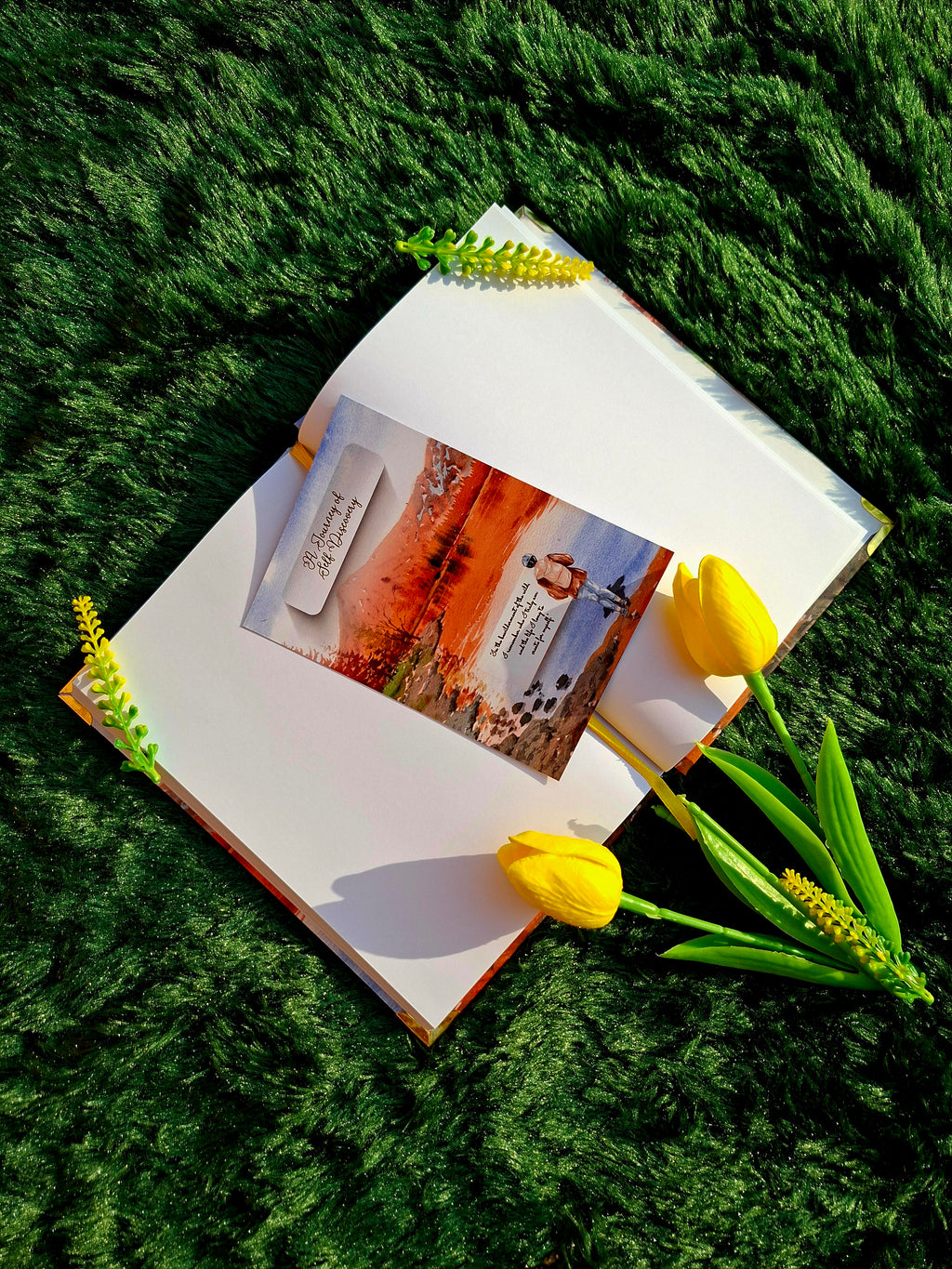 A Journey of Self Discovery - Executive Diary + Affirmation & Meditation Cards