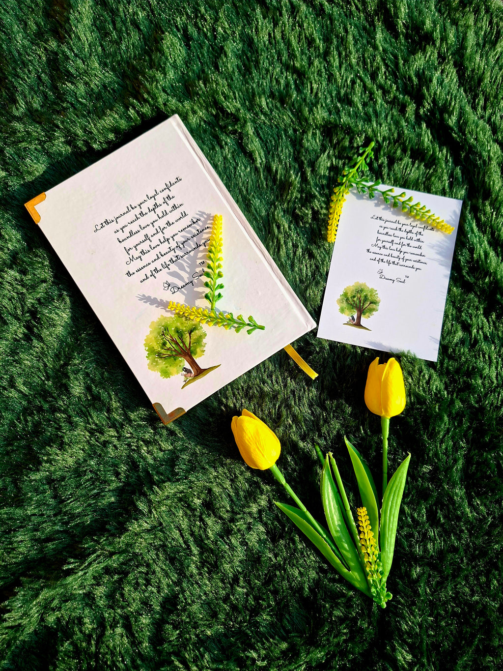 The Art of Self Love - Diary (A5 Size) + Affirmation & Meditation Cards