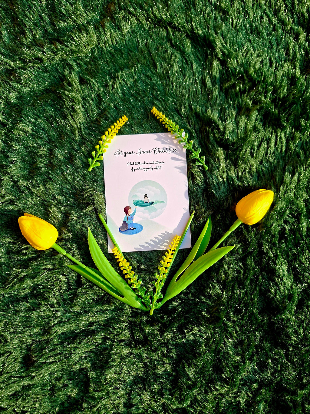 Set you Inner Child free - Executive Diary + Affirmation & Meditation Cards