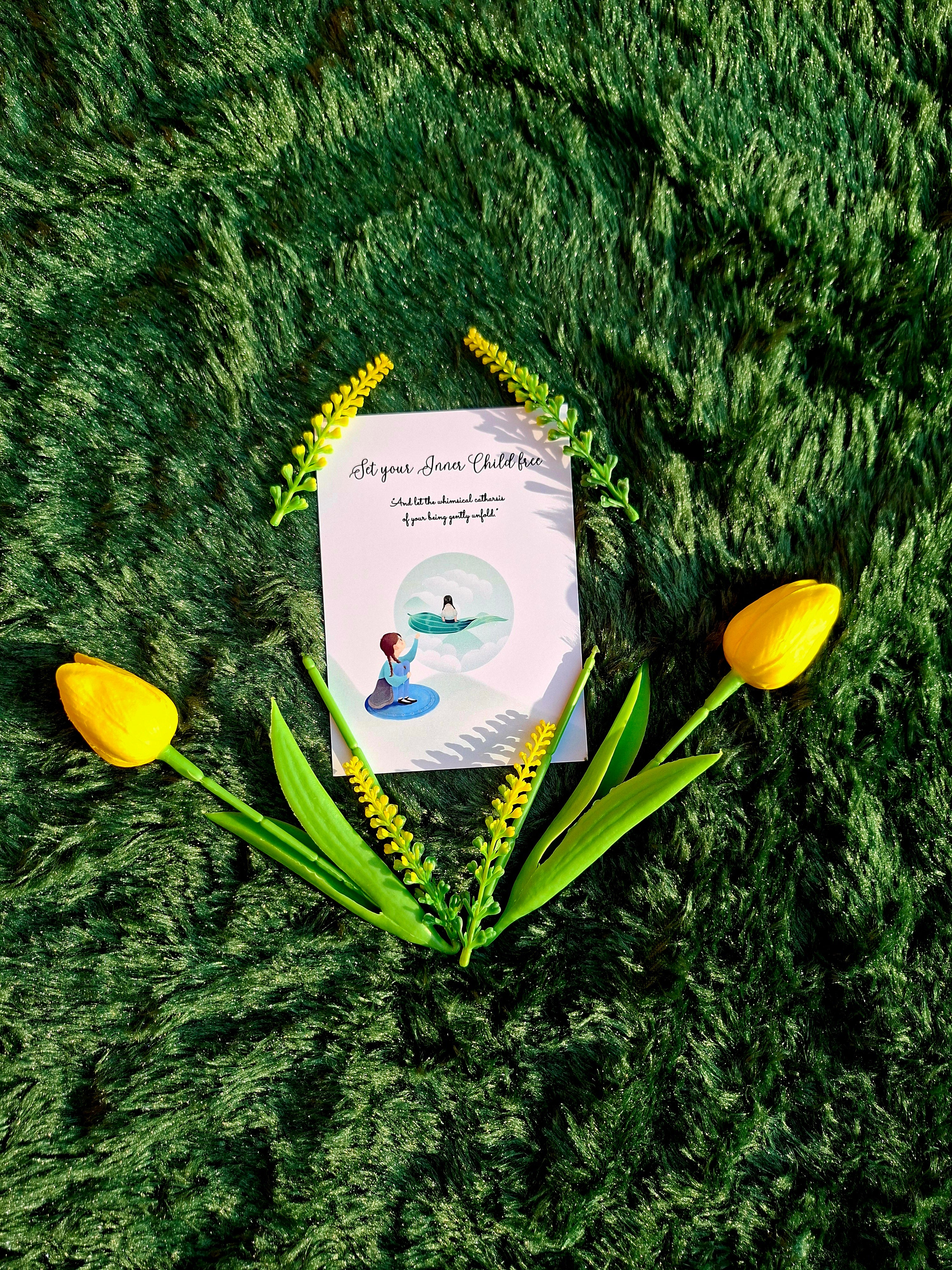 Set you Inner Child free - Executive Diary + Affirmation & Meditation Cards