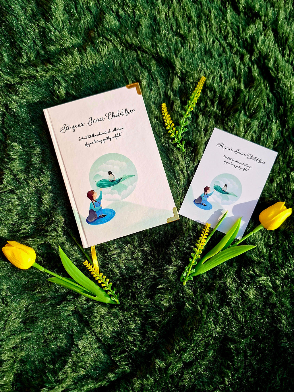 Set you Inner Child free - Executive Diary + Affirmation & Meditation Cards