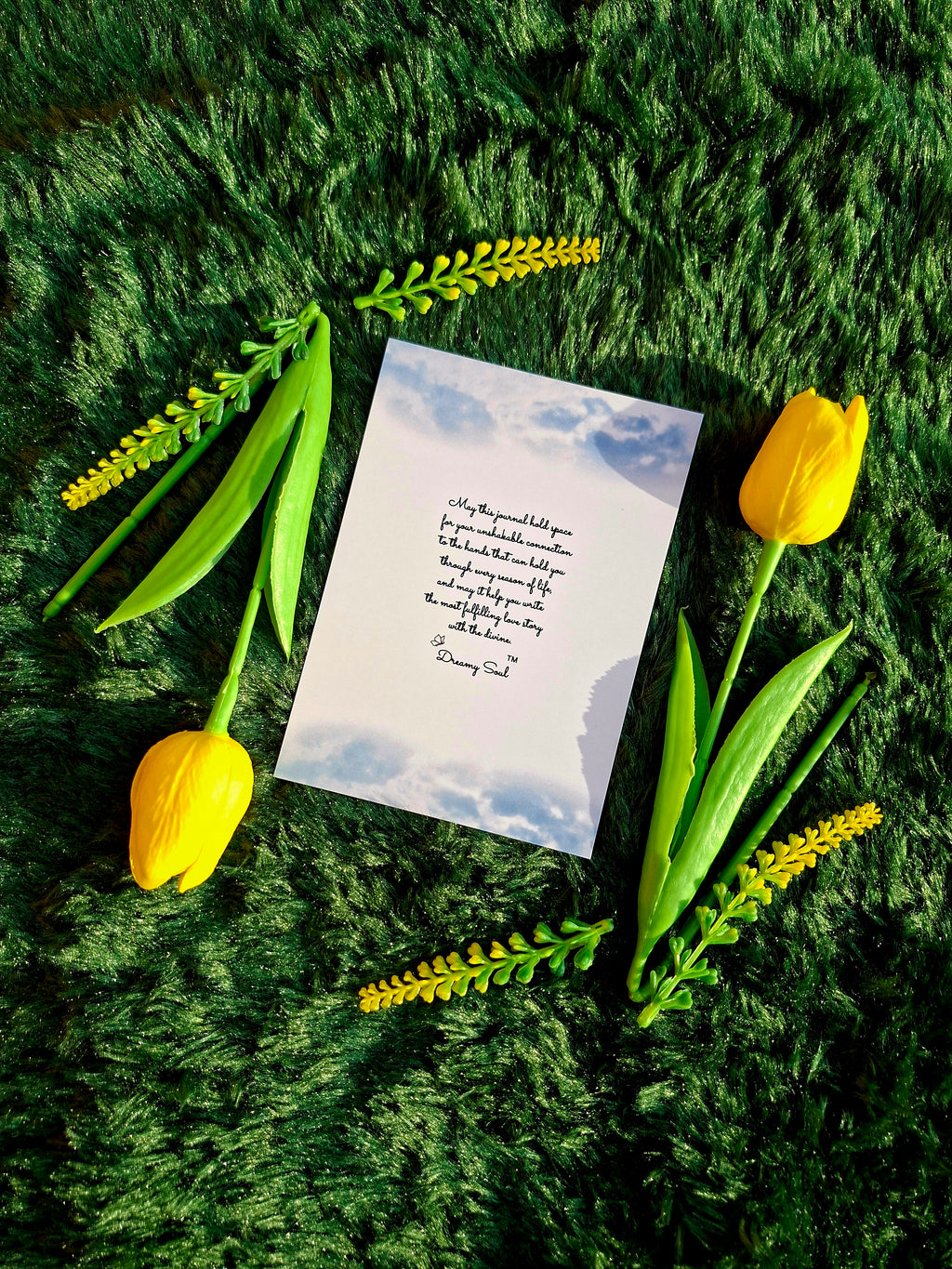 Say yes to me! - Diary (A5 Size) + Affirmation & Meditation Cards