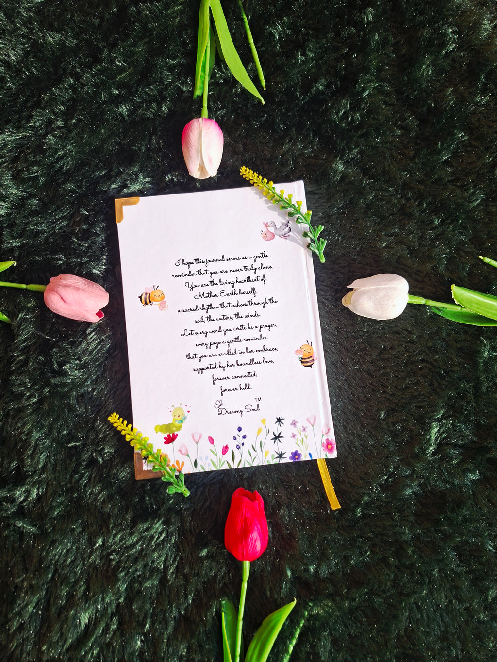 Nurtured by Nature- Diary (A5 Size) + Affirmation & Meditation Cards