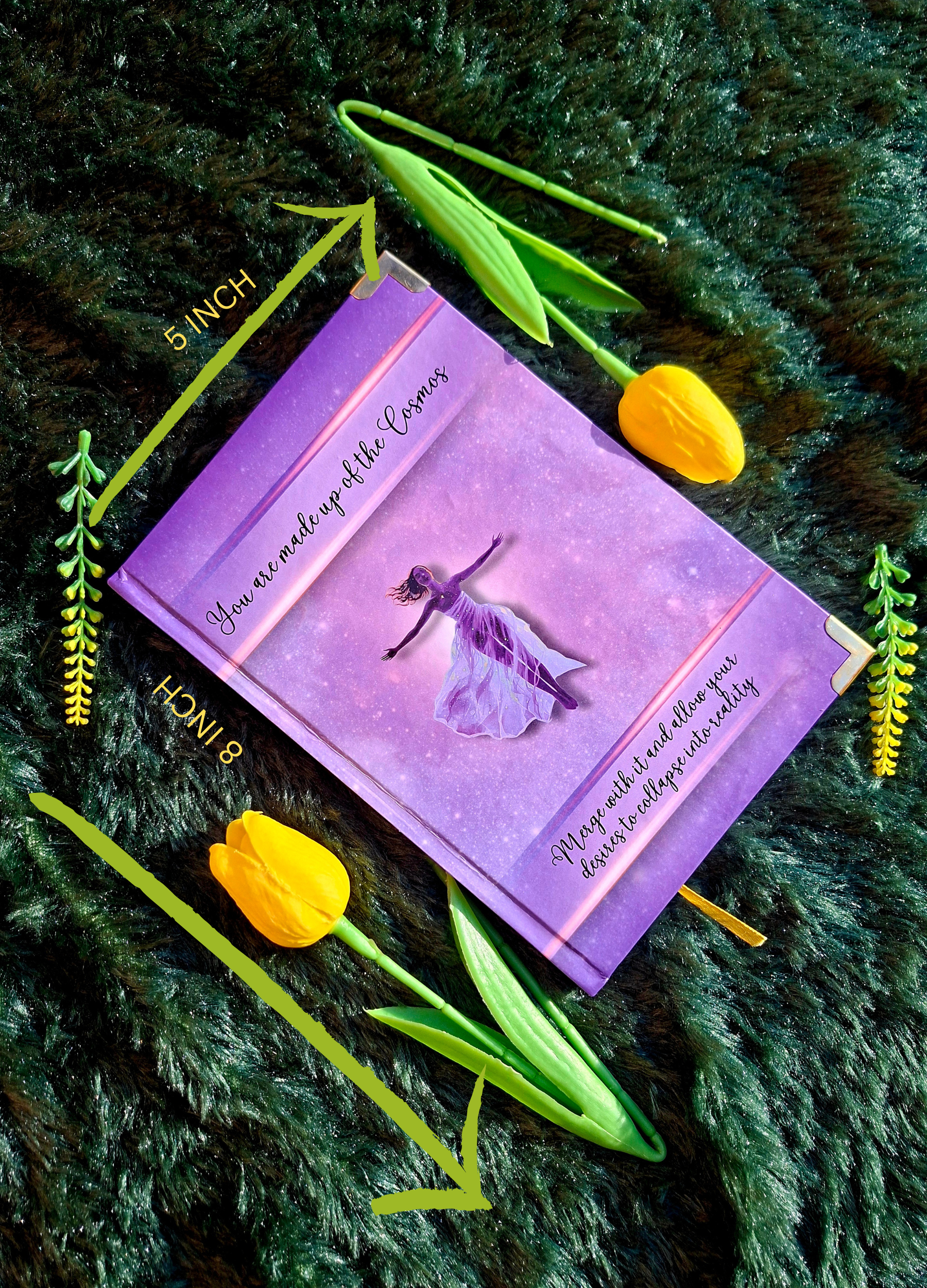 You are made up of the Cosmos- Diary (A5 Size) + Affirmation & Meditation Cards