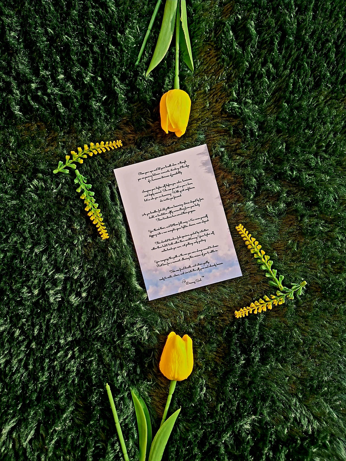 Stepping into an Elevated Timeline - Spiral Notebook + Affirmation & Meditation Cards