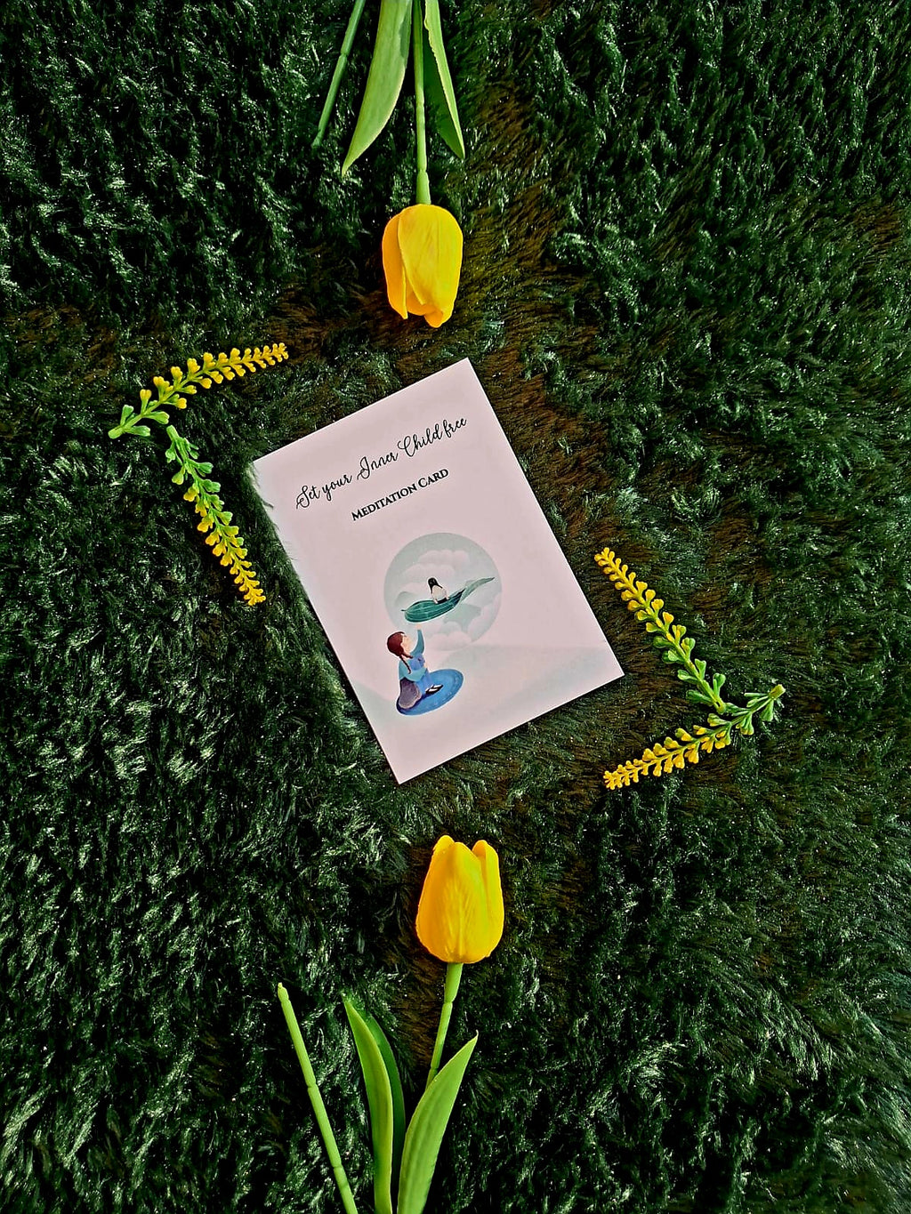 Set you Inner Child free - Spiral Notebook + Affirmation & Meditation Cards