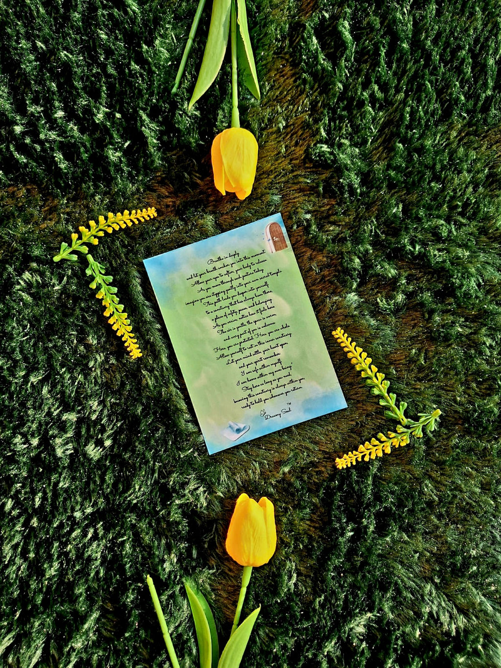 Inner Journey With Yoga- Diary (A5 Size) + Affirmation & Meditation Cards