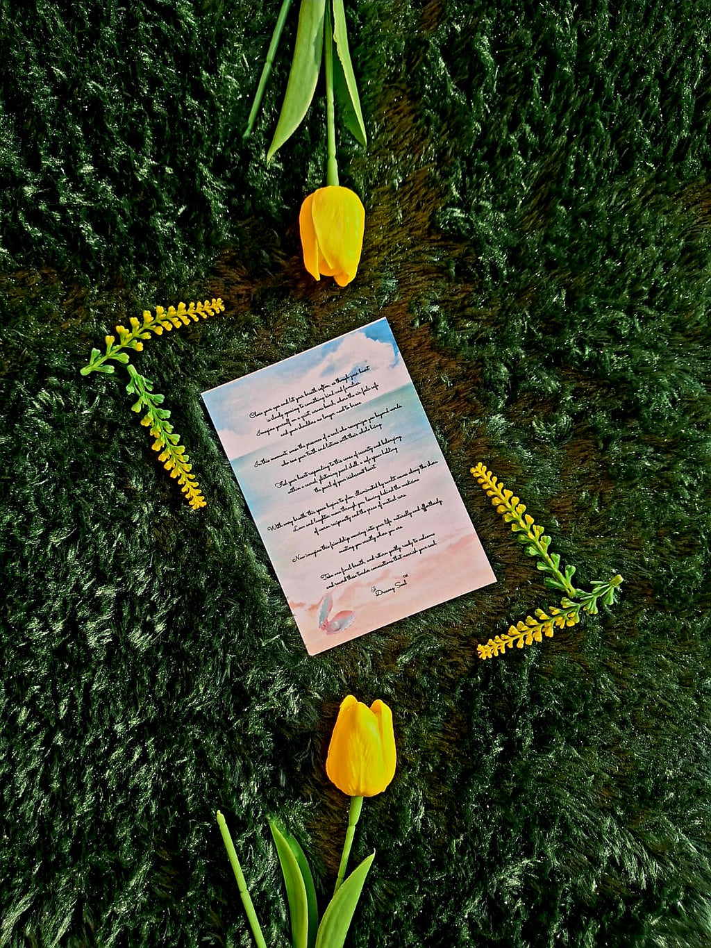The Pearl of Soulful Friendships - Diary (A5 Size) + Affirmation & Meditation Cards
