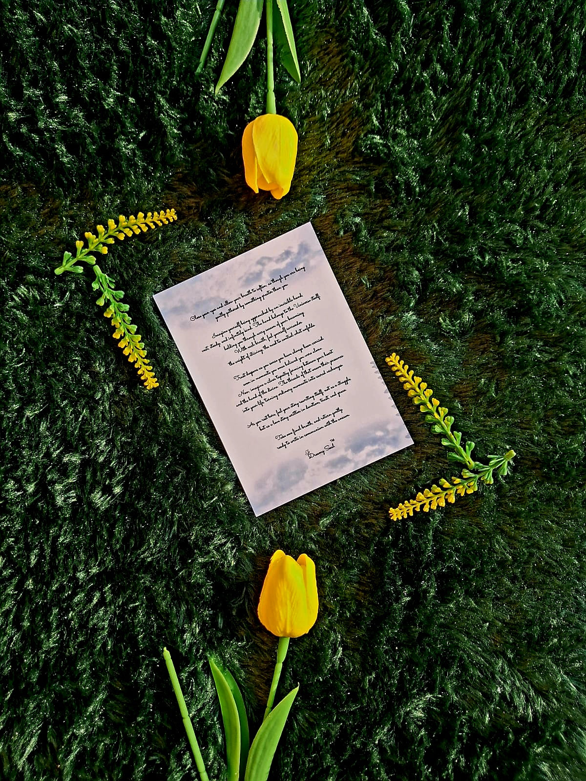 Say yes to me! - Executive Diary + Affirmation & Meditation Cards