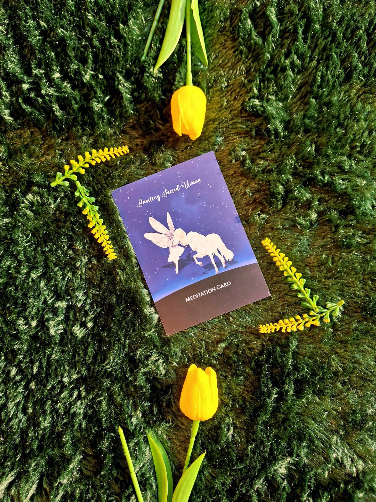 Inviting Sacred Union- Executive Diary +Affirmation & Meditation Cards