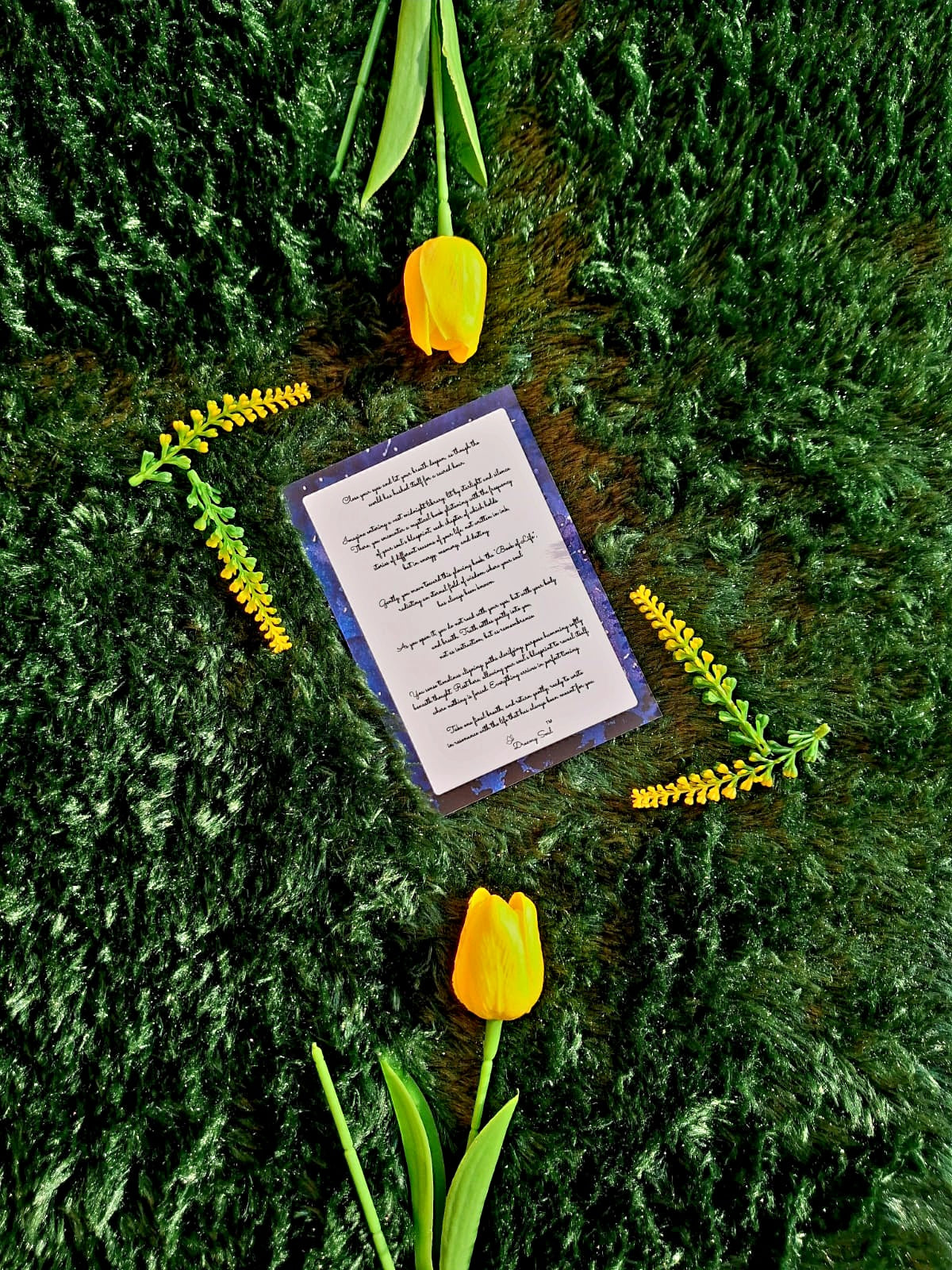 Midnight Library of soul’s blueprint - Diary (A5 Size) + Affirmation & Meditation Cards