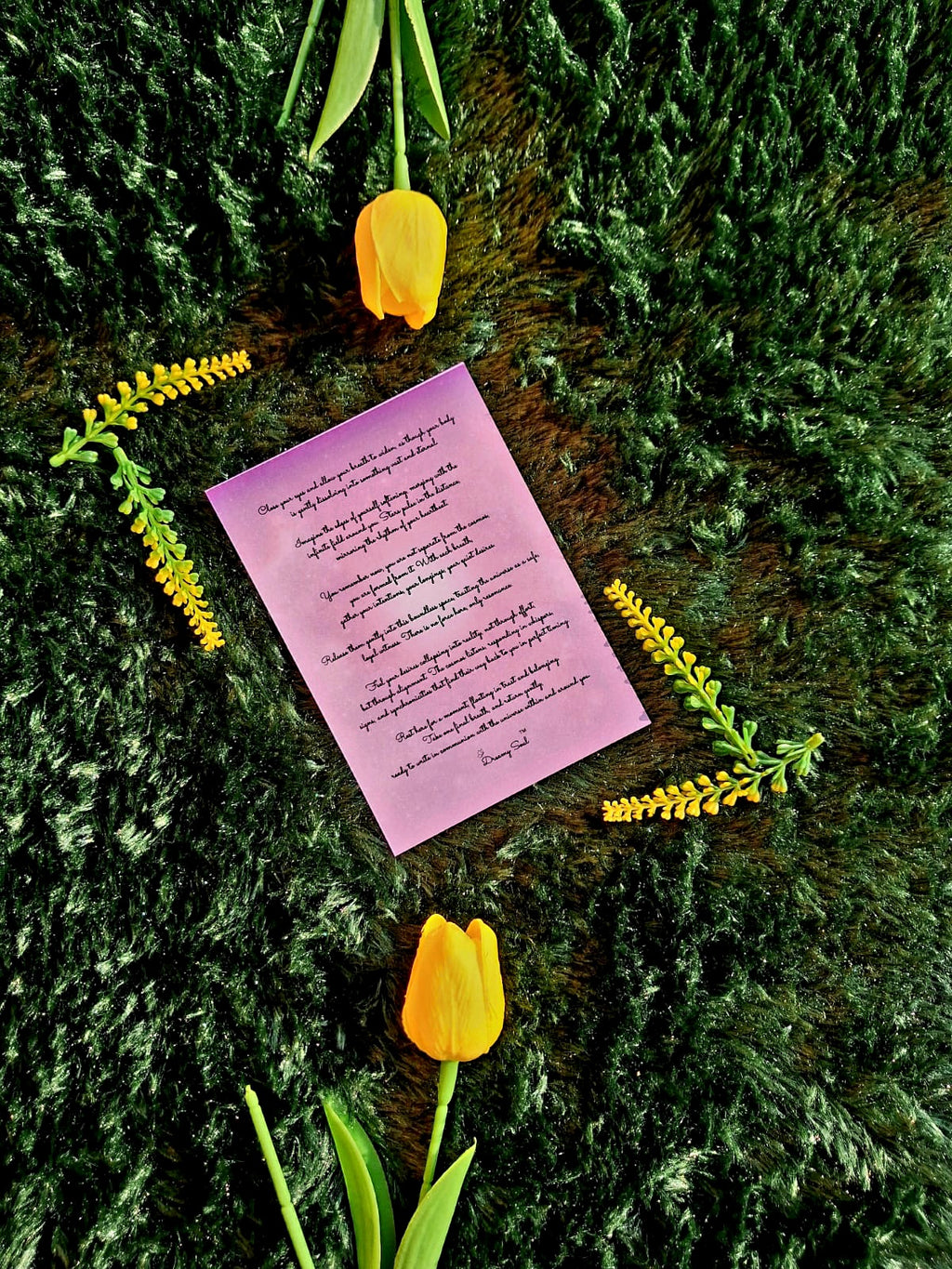 You are made up of the Cosmos- Spiral Notebook + Affirmation & Meditation Cards