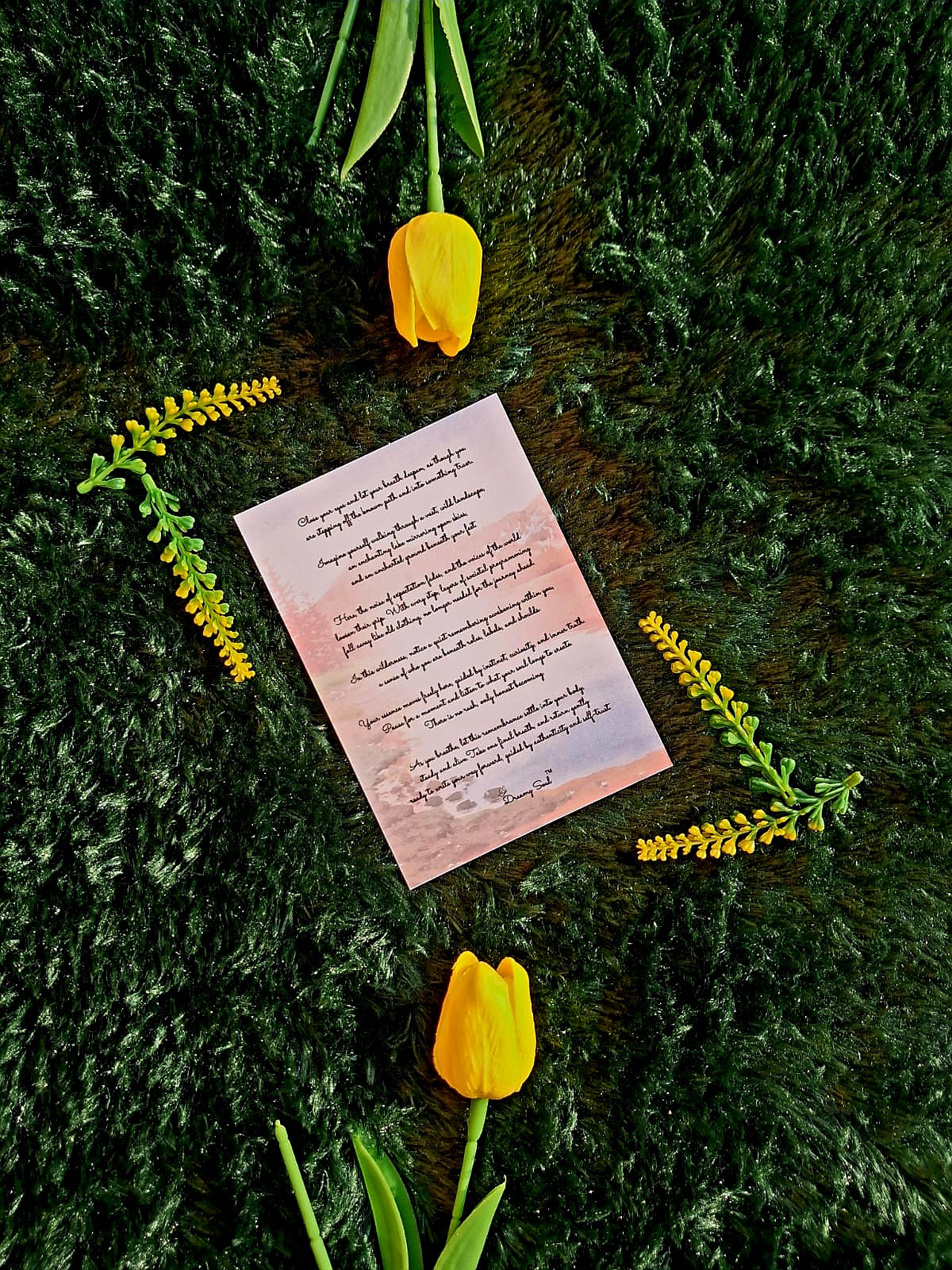 A Journey of Self Discovery - Executive Diary + Affirmation & Meditation Cards