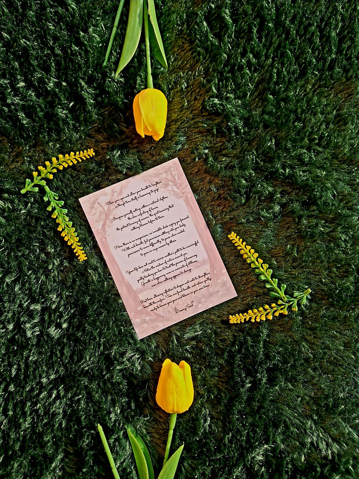 An Unhurried Life - Executive Diary + Affirmation & Meditation Cards
