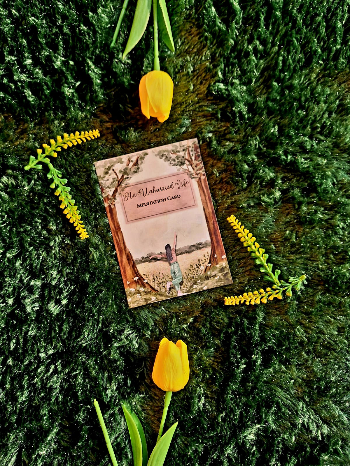 An Unhurried Life - Executive Diary + Affirmation & Meditation Cards