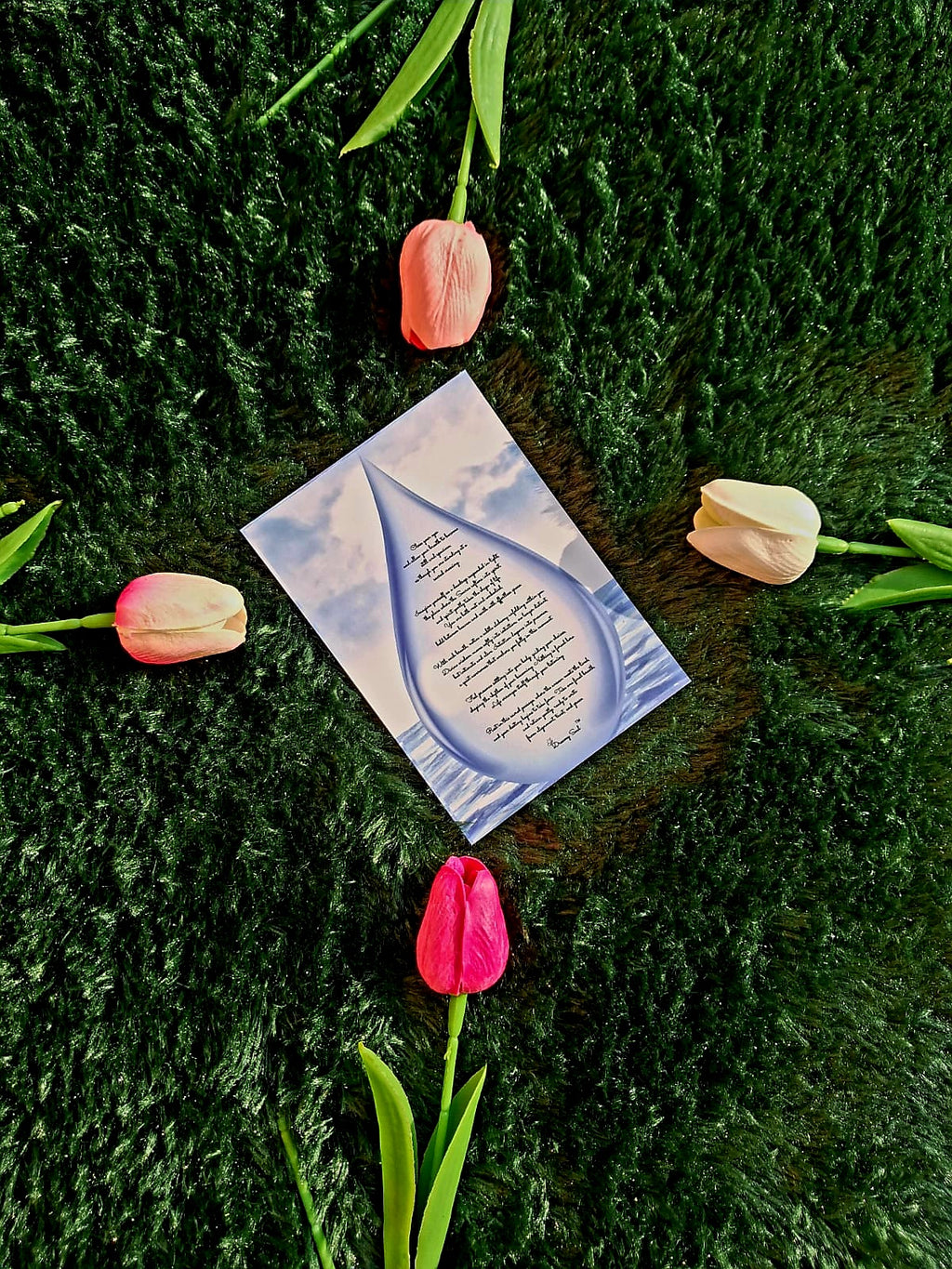 Sacred passage between heaven and earth - Executive Diary + Affirmation & Meditation Cards