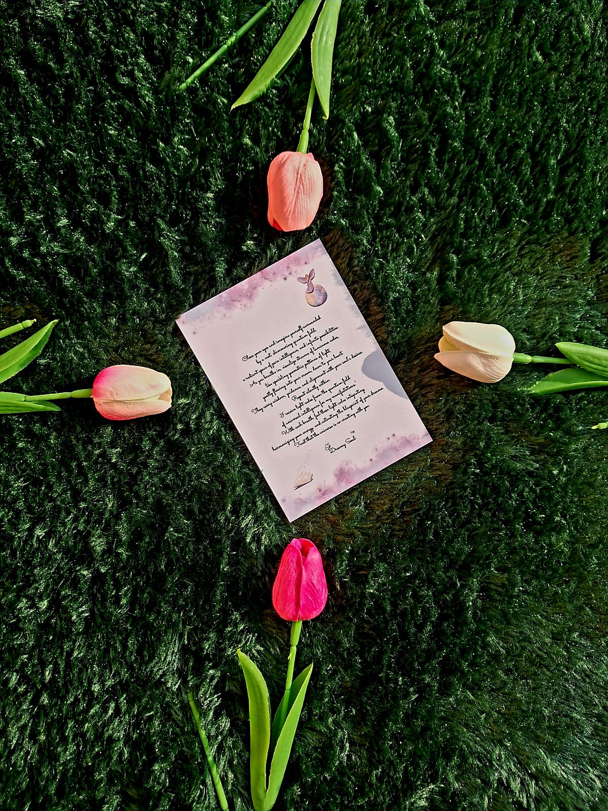 Manifesting My Dream Life- Diary (A5 Diary) + Affirmation & Meditation Cards