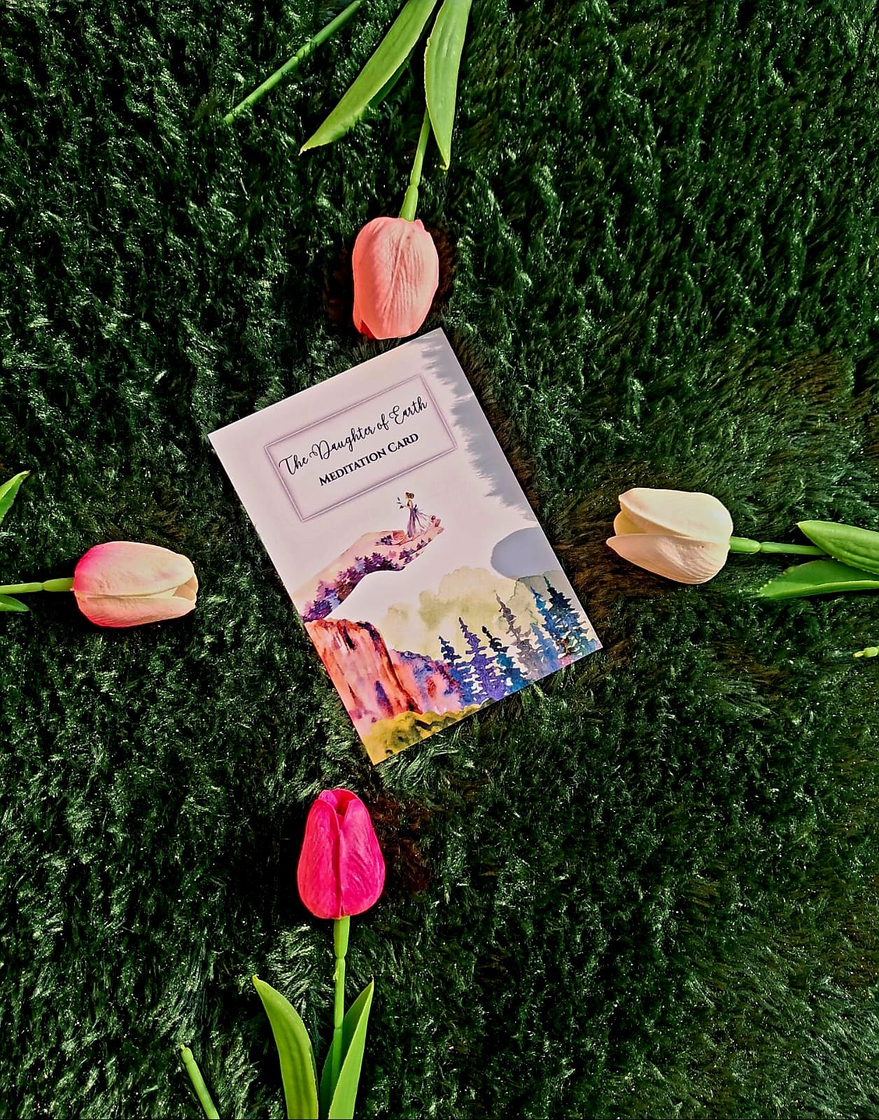 The Daughter of Earth - Diary (A5 Size) + Affirmation & Meditation Cards